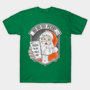 Santa Selfie T-Shirt